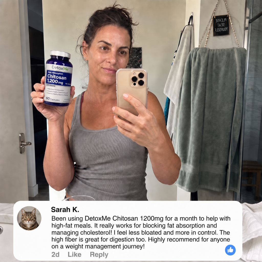 DetoxMe Chitosan 1200mg